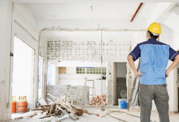 Travaux de rénovation de maison